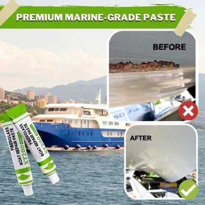 🚤 Richvrd Fiberglass Repair Paste for Boats – Quick Gelcoat Repair, Marine Grade, Easy to Apply ✨