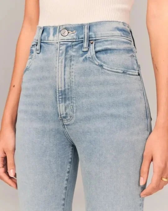 💥Hot Sale 50% OFF💥🔥Tummy Control  Ultra High Rise Stretch Flare Jean👖