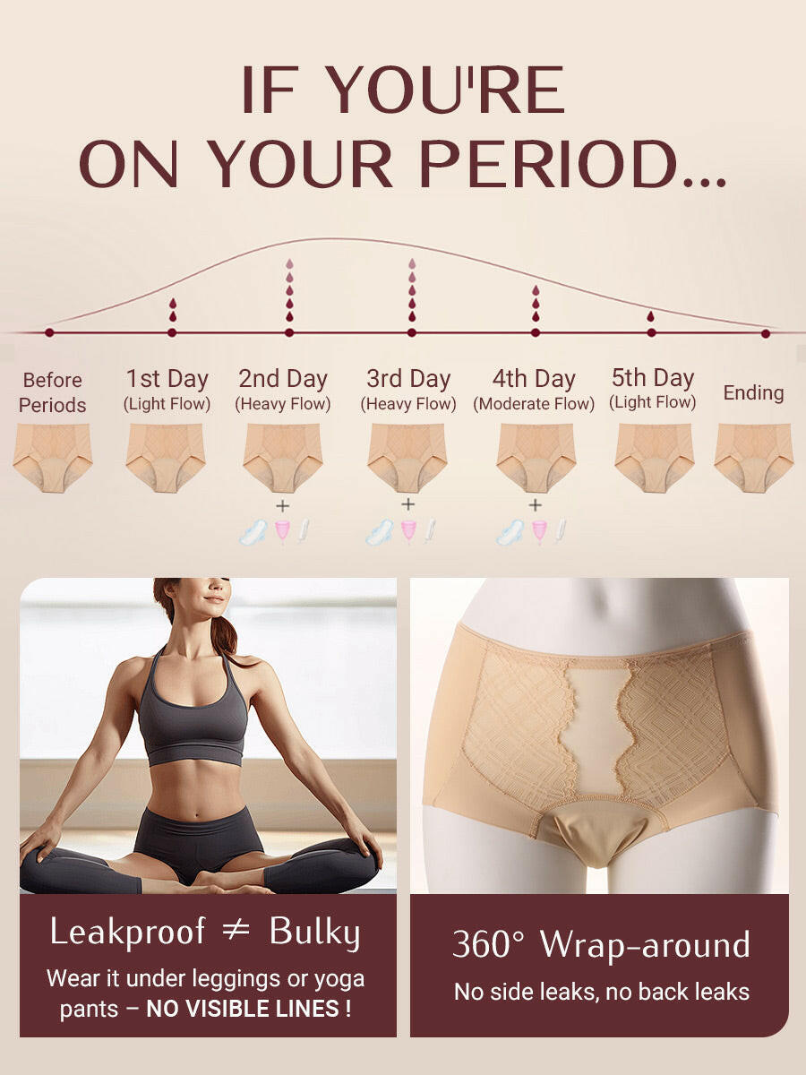 LOSWIE® Tummy Control ZeroLeak Period Underwear