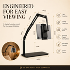 ⏳🔥LIMITED-TIME 50% OFF! ⏰Hidden Bedside Retractable Phone & Tablet Holder🛏️