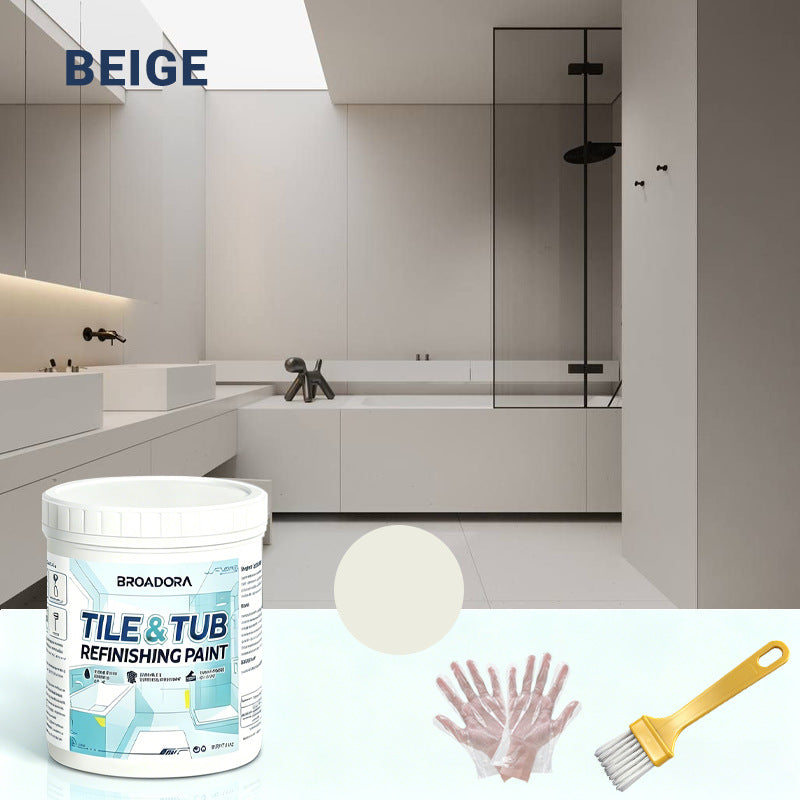 🥳2026 HOT SALE🥳🛁🎨 50% OFF! Tile & Tub Refinishing Paint Kit – Waterproof, anti‑slip finish. Covers stains & cracks. Easy DIY, no pro needed. ✨🛡️
