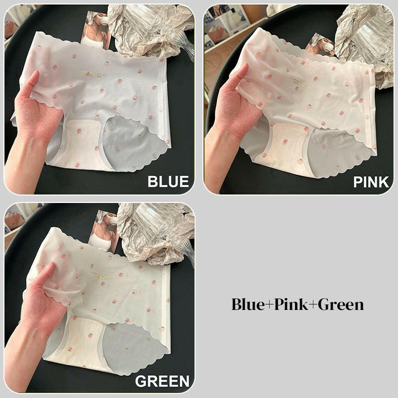 Women’s Ultra-thin Traceless Ice Silk Panties