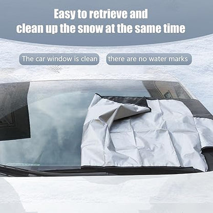 ⏳🔥Special Offer! ⛄️Anti-Ice, Anti-Frost❄️, and Windshield Snow Cover—a four-season snow cover suitable for sedans, SUVs, and trucks.