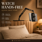 ⏳🔥LIMITED-TIME 50% OFF! ⏰Hidden Bedside Retractable Phone & Tablet Holder🛏️