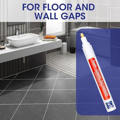 🎉 2026 Sale — Over 29,100 Sold!🖊️ Tile Grout Marker Pen – Waterproof ✨