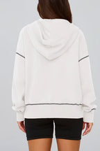 🍂Autumn Promotion 40%💕Women's Hooded Sweatshirt with Half zip