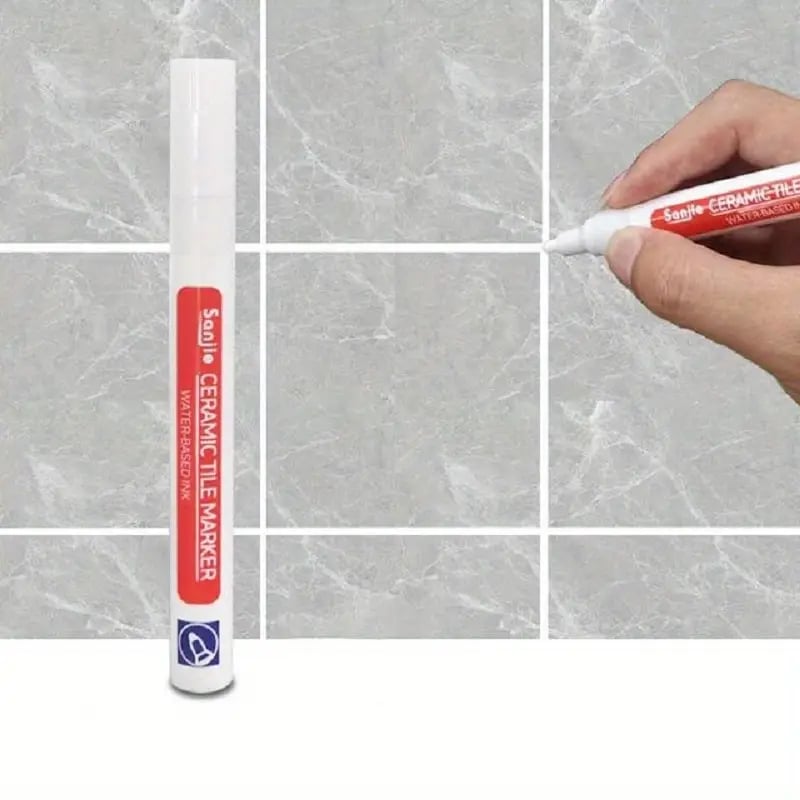 🎉 2026 Sale — Over 29,100 Sold!🖊️ Tile Grout Marker Pen – Waterproof ✨