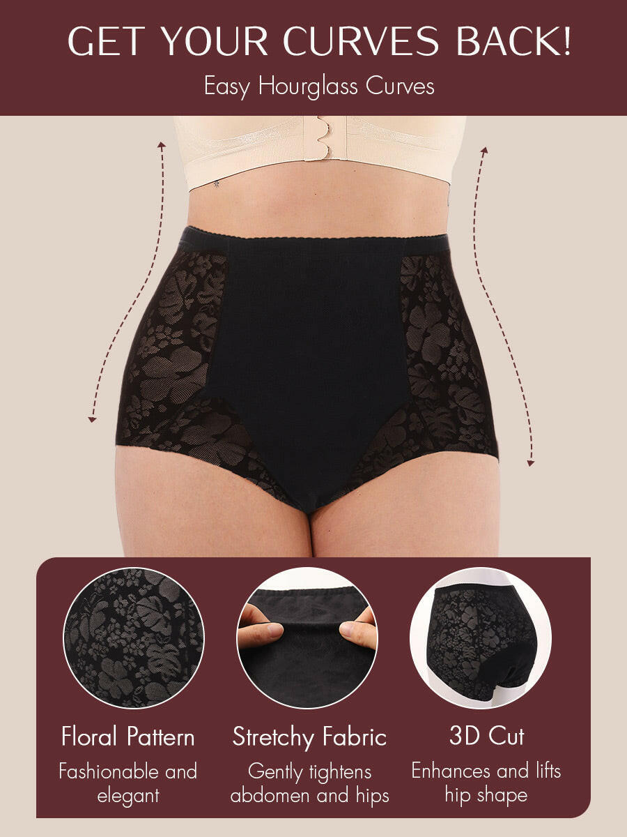 LOSWIE® Lace Patchwork Shaping ZeroLeak Period Panties