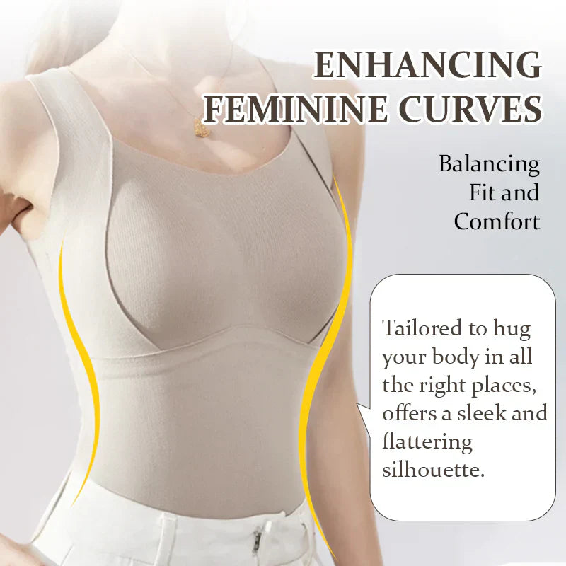 💃2025 New 50%OFF✨Thickened Warm Tank Top with Lined Bra