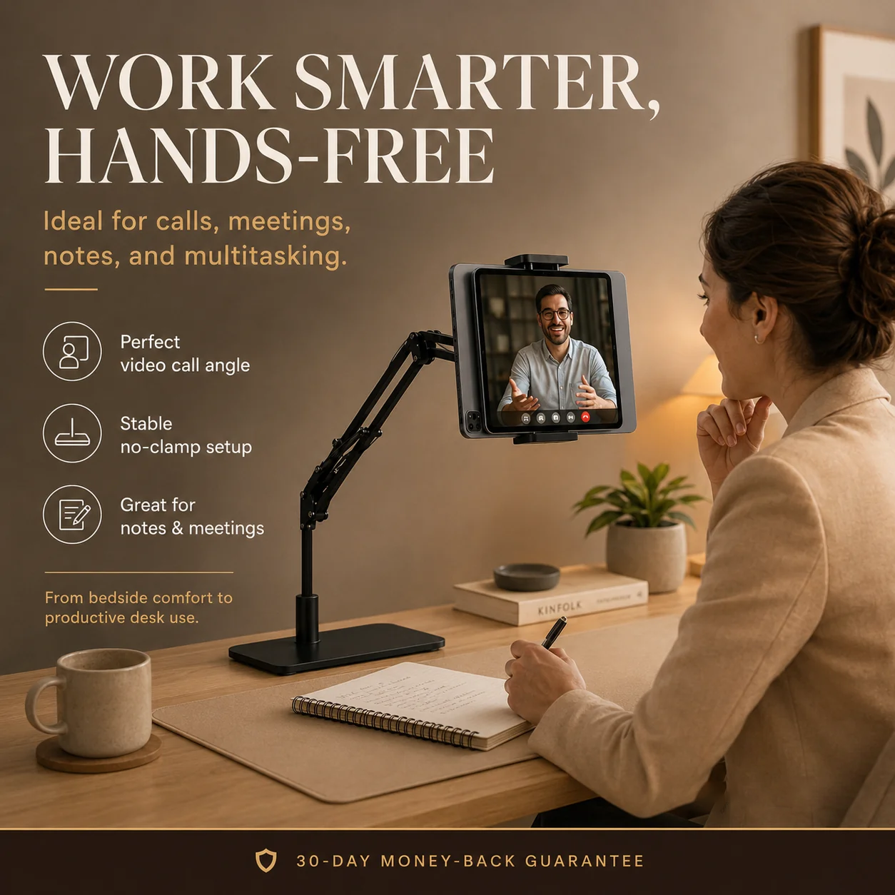 ⏳🔥LIMITED-TIME 50% OFF! ⏰Hidden Bedside Retractable Phone & Tablet Holder🛏️