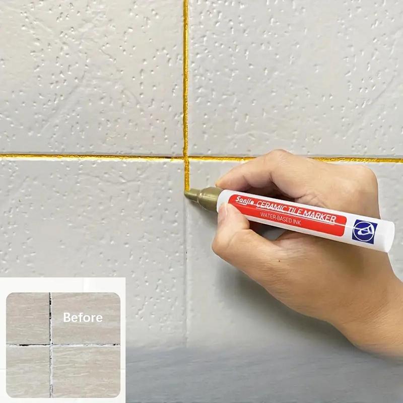 🎉 2026 Sale — Over 29,100 Sold!🖊️ Tile Grout Marker Pen – Waterproof ✨