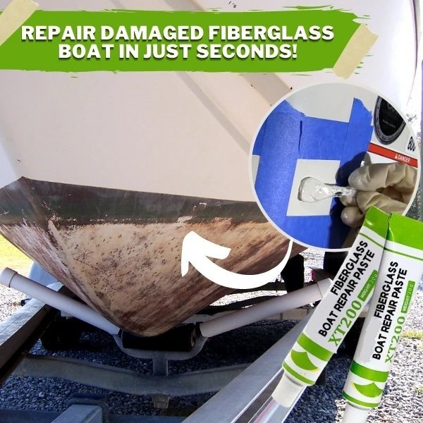 🚤 Richvrd Fiberglass Repair Paste for Boats – Quick Gelcoat Repair, Marine Grade, Easy to Apply ✨
