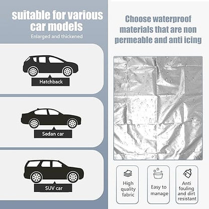 ⏳🔥Special Offer! ⛄️Anti-Ice, Anti-Frost❄️, and Windshield Snow Cover—a four-season snow cover suitable for sedans, SUVs, and trucks.