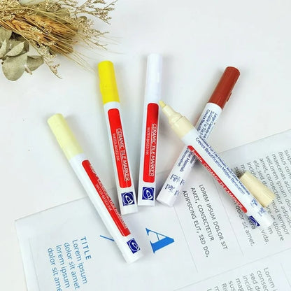 🎉 2026 Sale — Over 29,100 Sold!🖊️ Tile Grout Marker Pen – Waterproof ✨