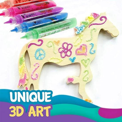 🎁🔮Magic Pen – Draw 3D with one stroke!🎄 DIY Bubble Popcorn Drawing Pens& Buy 1 Get 1 Free 🔥