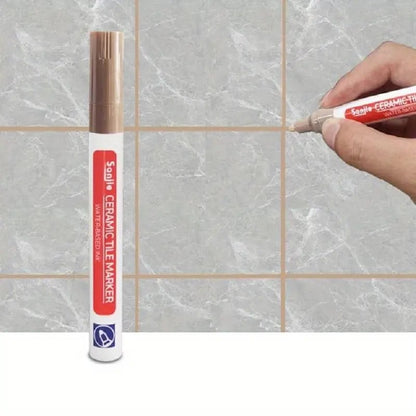 🎉 2026 Sale — Over 29,100 Sold!🖊️ Tile Grout Marker Pen – Waterproof ✨
