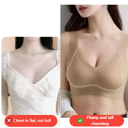 Women’s Ultra-comfortable Seamless Gathering Bra