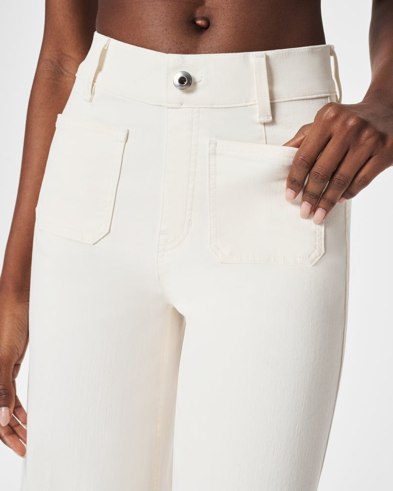 🍂Autumn Promotion 49%💕Tummy Control Cropped Wide-Leg Jeans