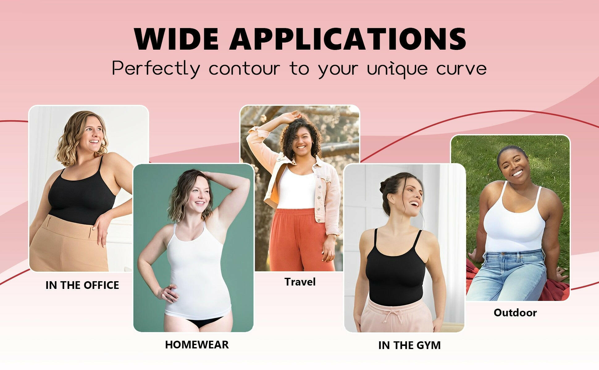 🔥50% OFF🔥Premium Glamor Shaper Camisole