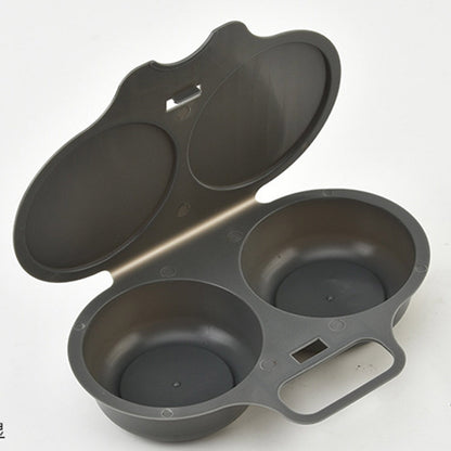 Limited-Time Offer📢Poach Eggs in Minutes! No-Oil Dual-Cavity Microwave Poacher