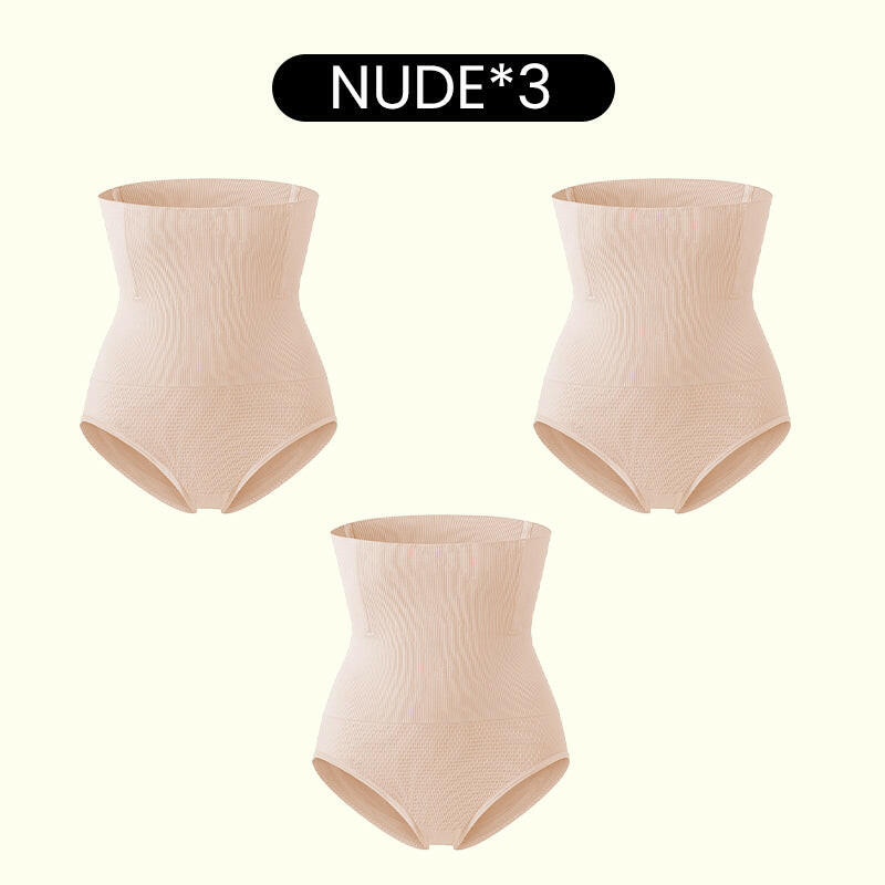 Women’s High-waist Tummy-control All-day Lift Shapewear Panties (2 Packs)