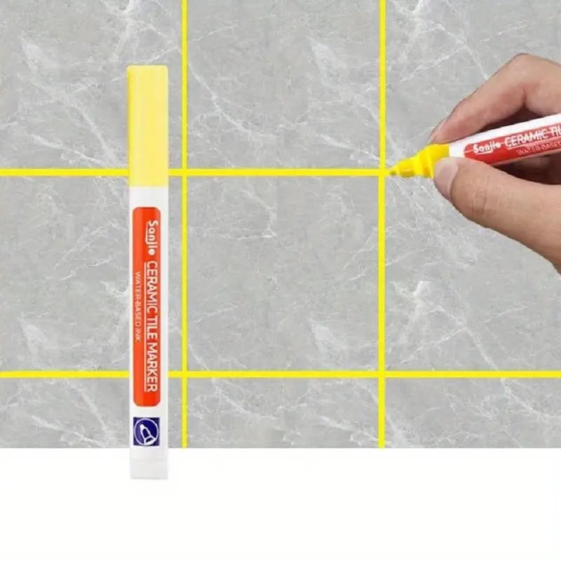 🎉 2026 Sale — Over 29,100 Sold!🖊️ Tile Grout Marker Pen – Waterproof ✨