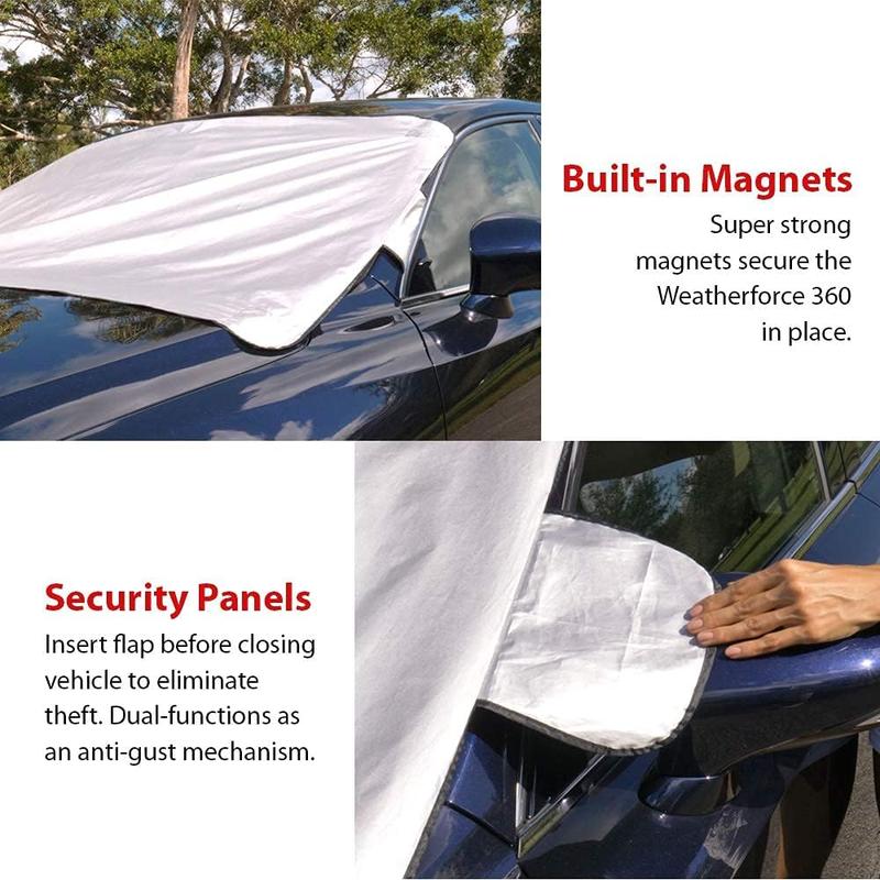 ⏳🔥Special Offer! ⛄️Anti-Ice, Anti-Frost❄️, and Windshield Snow Cover—a four-season snow cover suitable for sedans, SUVs, and trucks.