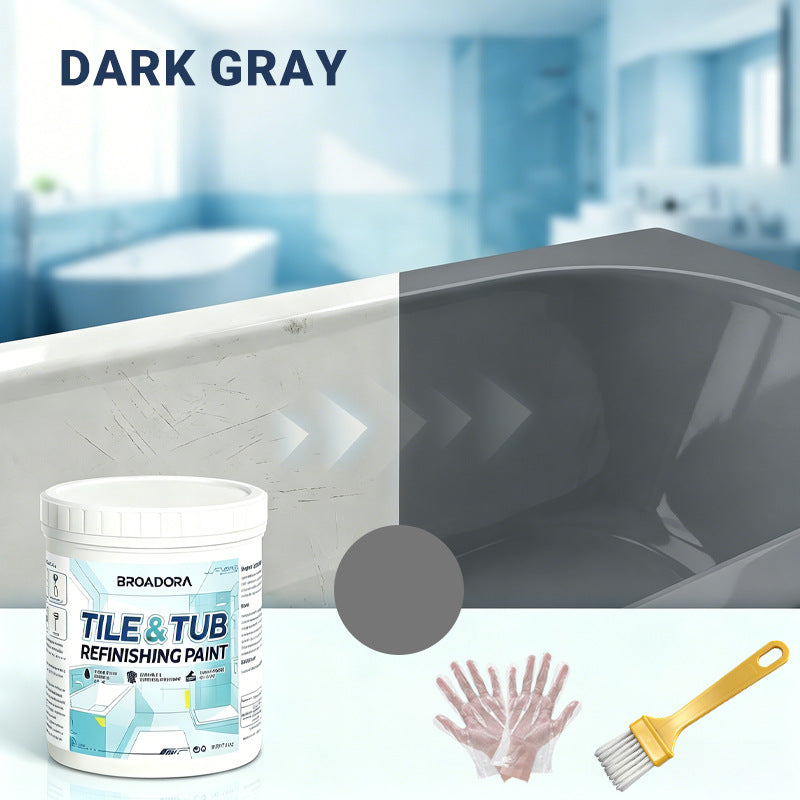 🥳2026 HOT SALE🥳🛁🎨 50% OFF! Tile & Tub Refinishing Paint Kit – Waterproof, anti‑slip finish. Covers stains & cracks. Easy DIY, no pro needed. ✨🛡️