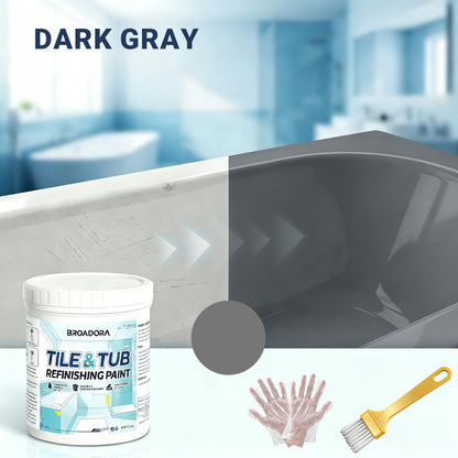 🥳2026 HOT SALE🥳🛁🎨 50% OFF! Tile & Tub Refinishing Paint Kit – Waterproof, anti‑slip finish. Covers stains & cracks. Easy DIY, no pro needed. ✨🛡️