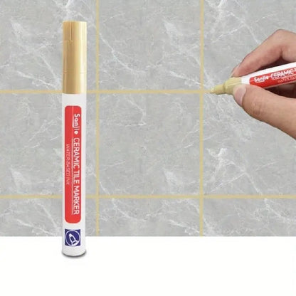 🎉 2026 Sale — Over 29,100 Sold!🖊️ Tile Grout Marker Pen – Waterproof ✨