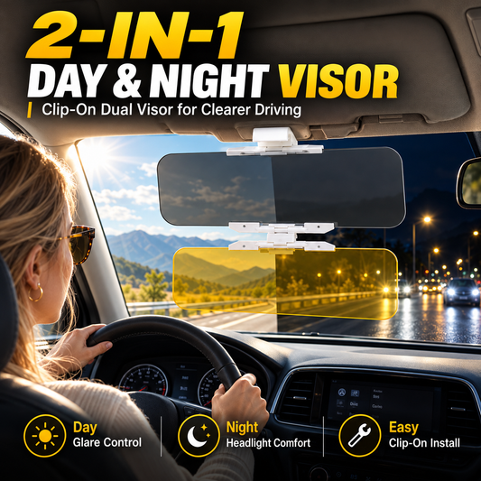 🔥🎁New 49% OFF🔥Car Anti-Glare Visor for Day & Night