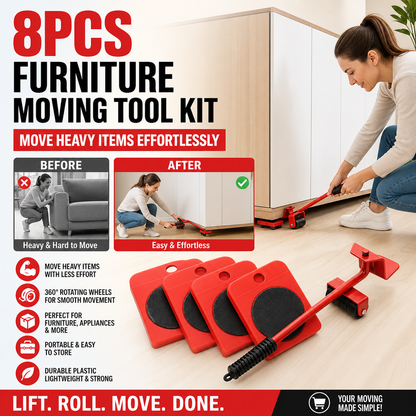 🔥50% off! Hot deal🎁! Casters! Move your furniture with ease—all by yourself! They won’t damage your furniture or floors, making it easy to maintain your ideal home environment.