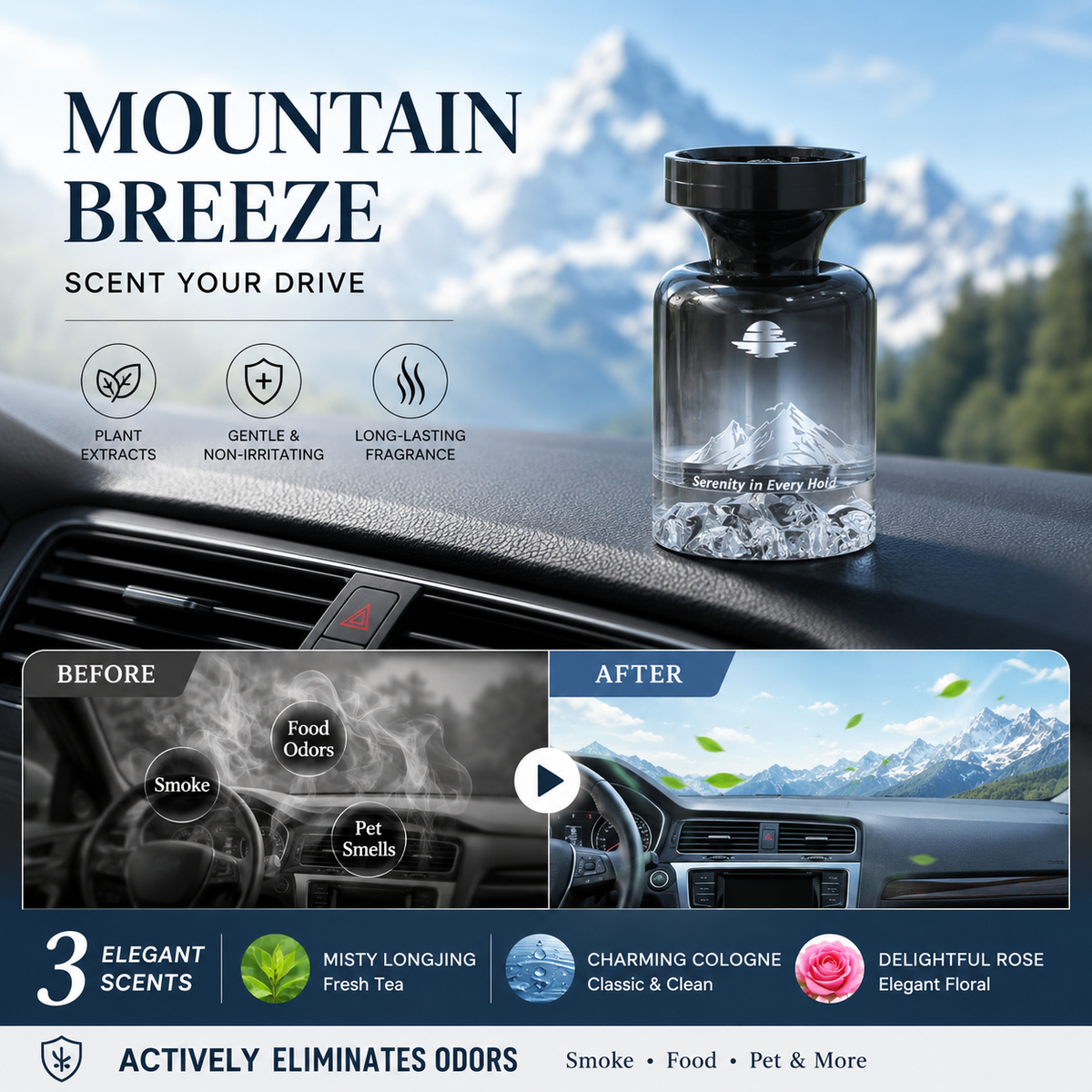 🔥 Last day for 50% off!🔥110ml Long-Lasting Car Air Freshener