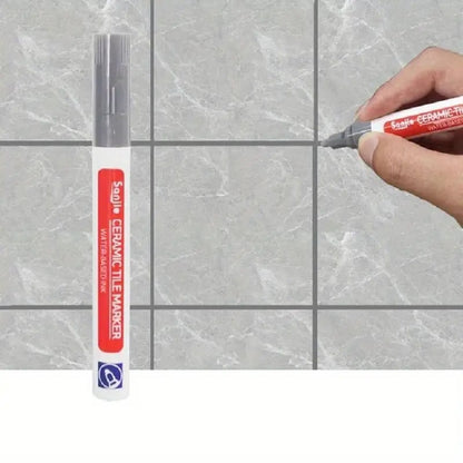 🎉 2026 Sale — Over 29,100 Sold!🖊️ Tile Grout Marker Pen – Waterproof ✨