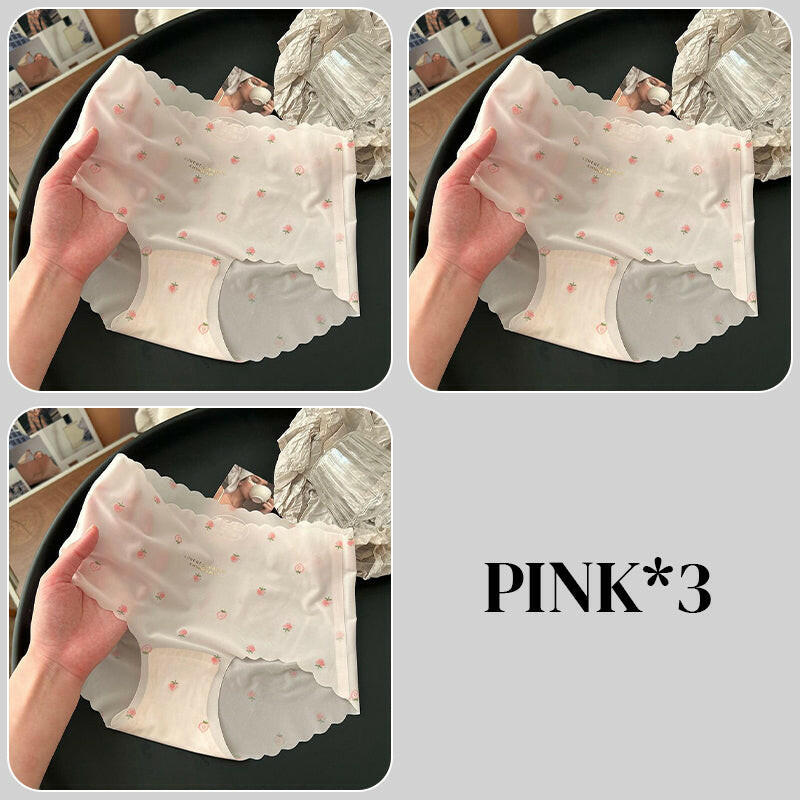 Women’s Ultra-thin Traceless Ice Silk Panties