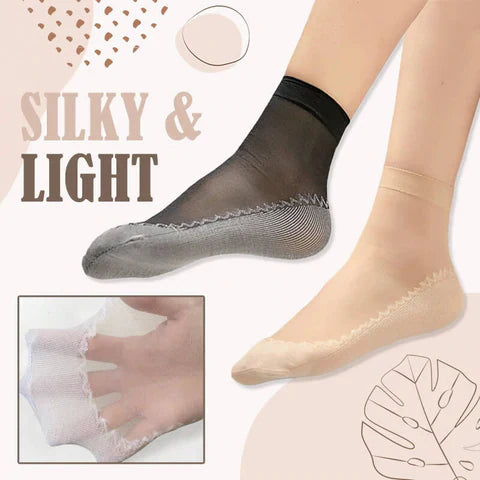 🎁Hot Sale 49% OFF⏳Silky Anti-Slip Cotton Socks