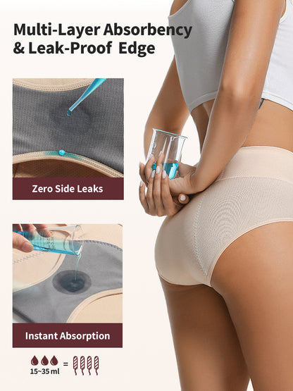 LOSWIE®Women's ZeroLeak Ultra-Cool & Breathable Panties