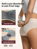 LOSWIE®Women's Breathable Leak Proof Panties