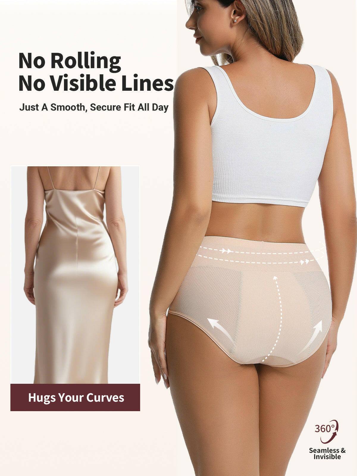 LOSWIE®Women's Breathable Leak Proof Panties