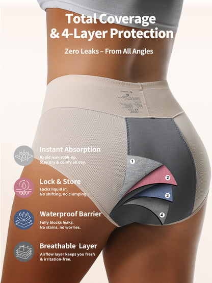 LOSWIE®Women's Breathable Leak Proof Panties