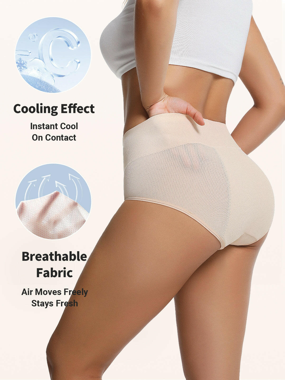 LOSWIE®Women's Breathable Leak Proof Panties