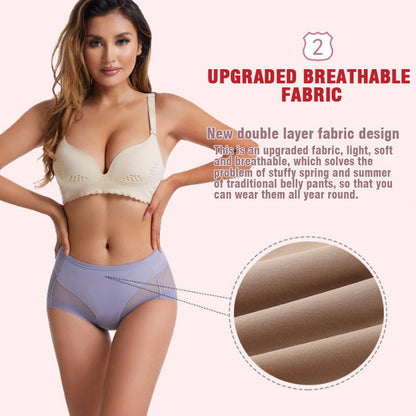 🎁Buy 1 get 3 free (4 pieces)⏳High Waist Ice Silk Seamless Shaping Briefs