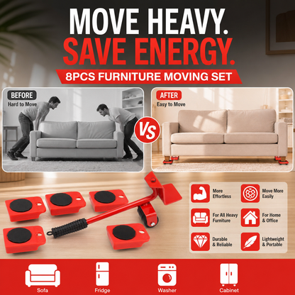🔥50% off! Hot deal🎁! Casters! Move your furniture with ease—all by yourself! They won’t damage your furniture or floors, making it easy to maintain your ideal home environment.