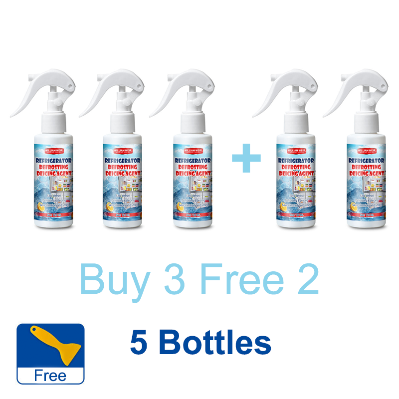🏠Last Day Promotion 50% OFF - 🧊Defrosting Spray for Fridge Freezer🎁(With free spatula)