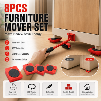 🔥50% off! Hot deal🎁! Casters! Move your furniture with ease—all by yourself! They won’t damage your furniture or floors, making it easy to maintain your ideal home environment.