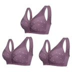 🔥Last day to buy 1 get 2 free🔥Design for Senior bra in cotton with front closure