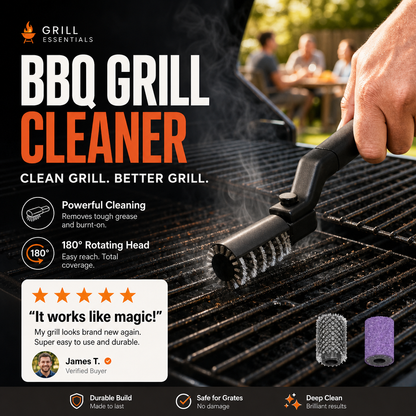 ✨🔥 Cordless Electric BBQ Brush Cleaner! ✨