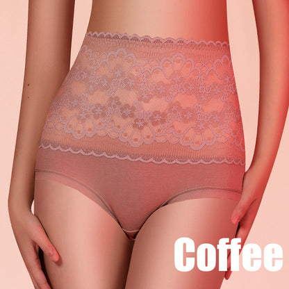 💥[Buy 1 Get 1 Free] 🔥High Waist Hip Lifting Warm Antibacterial Underwear