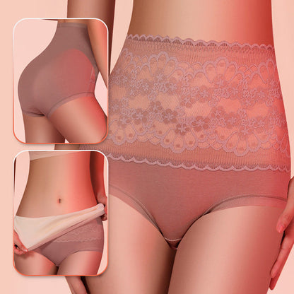 💥[Buy 1 Get 1 Free] 🔥High Waist Hip Lifting Warm Antibacterial Underwear