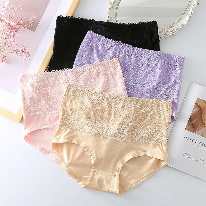 🌸Up to 50% OFF🔥Women's High-Waisted Plus Size Panties